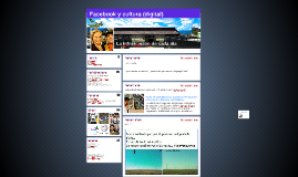Facebook y cultura (digital) Facebook y cultura (digital)