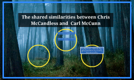 Into The Wild Chris Mccandless Comparison