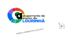 Oferta Formativa Agrupamento de Escolas da Lourinhã 2016/2017