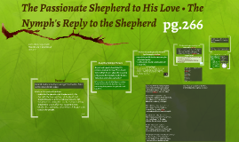 The Passionate Shepherd Vs. Nymphs Reply