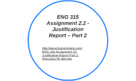 justification report utility 2.2 justification report utility 2.2
