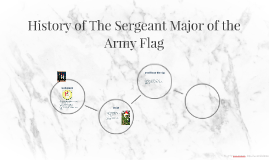 History of The Sergeant Major of the Army Flag by Corey Thompson on Prezi