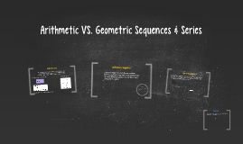 arithmetic vs geometric sequence pdf