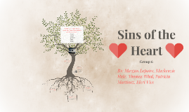 Sins of the Heart by Allison Cassatta
