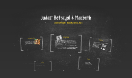 Betrayal and macbeth