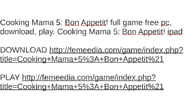 Free Download Game Cooking Mama 2 For Pc