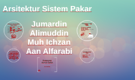 Gambar Arsitektur Sistem Pakar