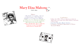 mary eliza mahoney famous quotes