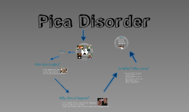 pica syndrome mental illness