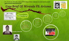miranda vs arizona case essay