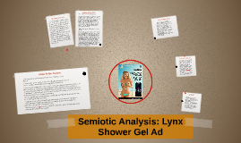 Lynx advertisement semiotic pitch presentation image