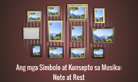 Musika Ano Ang Interval Ng Mga Nota - 1 Mga Nota at Pahinga (Done
