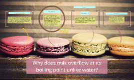 What is the boiling point of milk?