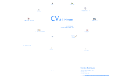 CV @ 5 Minutes