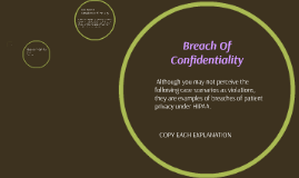 breach of confidentiality lawsuit