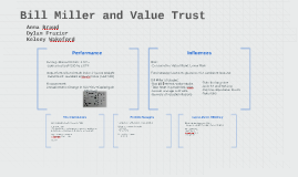 bill miller and value trust Bill miller and value trust background information bill miller is one of the most renowned professional fund managers this can be proven by the. bill miller and value trust Bill miller and value trust background information bill miller is one of the most renowned professional fund managers this can be proven by the.