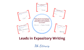 expository essay leads expository essay leads