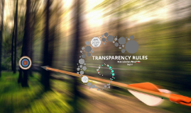 Transparency Rules
