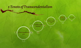Transcendentalism tenets