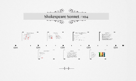 Shakespeare Sonnet #104 by Ronny Tucker on Prezi