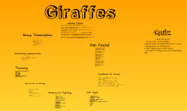 GIRAFFES by Josefin Carlsson on Prezi