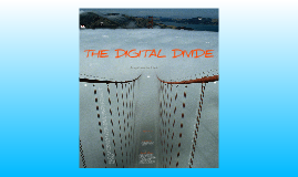 Digital divide dissertation