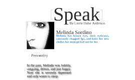 Essay questions for speak by laurie halse anderson