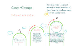 How to write a copy change poem image