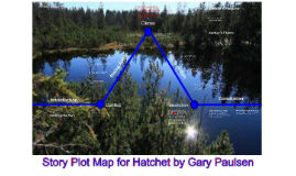 Hatchet Book Map