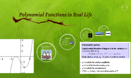 how do you solve real life problem involving polynomial function