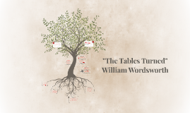 the tables turned william wordsworth