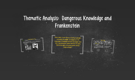 Thesis statements on frankenstein