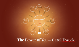 the power of yet carol s dweck