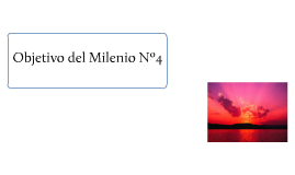 objetivos del milenio objetivos del milenio