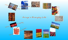 Copy of Arrays in Everyday Life by Lisa Little on Prezi