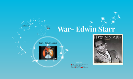 meaning of war by edwin starr