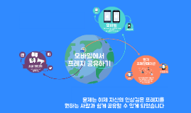 모바일에서 프레지 공유하기