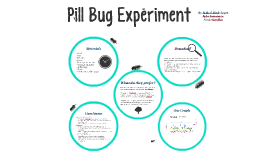 pill bug experiment control group