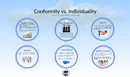 The Conflict Between Conformity and Individuality in