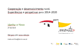 Cooperação e desenvolvimento rural. Experiências e perspetivas para 2014-2020