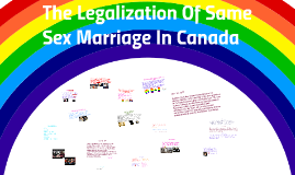 Legalizing gay marriages in canada