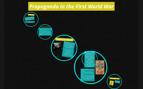 Propaganda in the First World War by Kelly Silverton on Prezi
