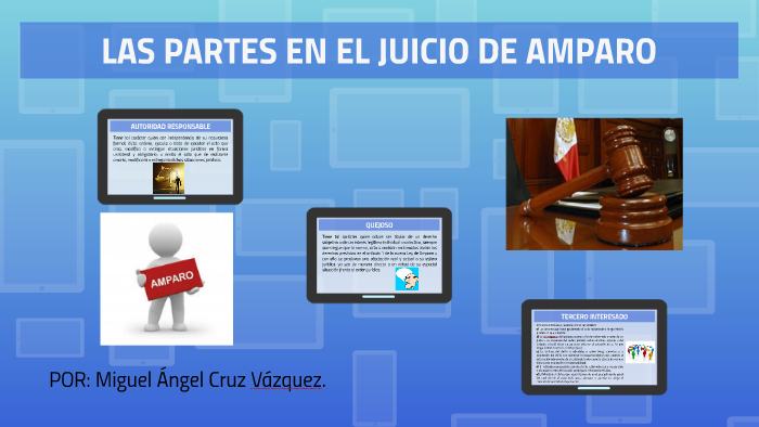 LAS PARTES EN EL JUICIO DE AMPARO by Miguel Angel Cruz Vázquez on Prezi