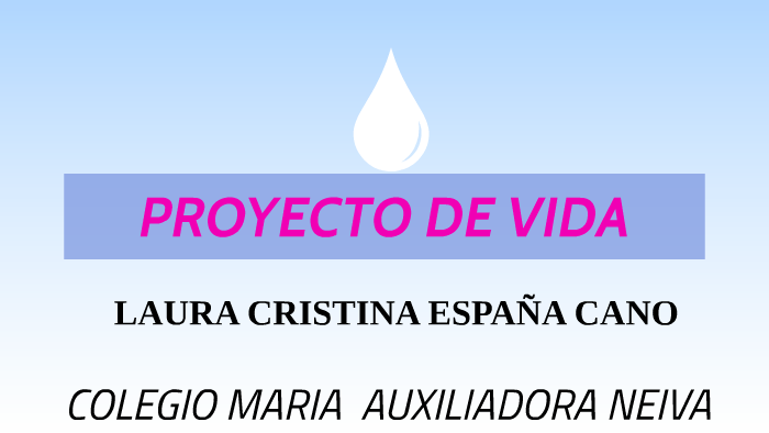PROYECTO DE VIDA by Laura España on Prezi