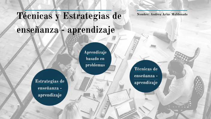 Técnicas y Estrategias de enseñanza - aprendizaje by Andrea Arias on Prezi
