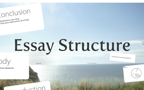 essay structure prezi