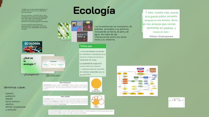 Ecosistemas y Ecología by on Prezi