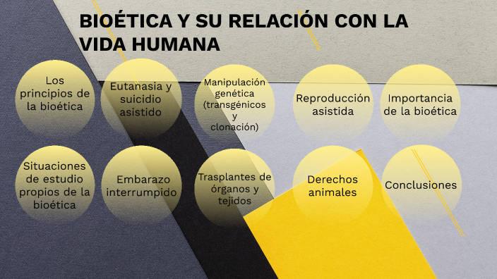 BIOÉTICA Y SU RELACIÓN CON LA VIDA HUMANA by Gael Guevara Cervantes on