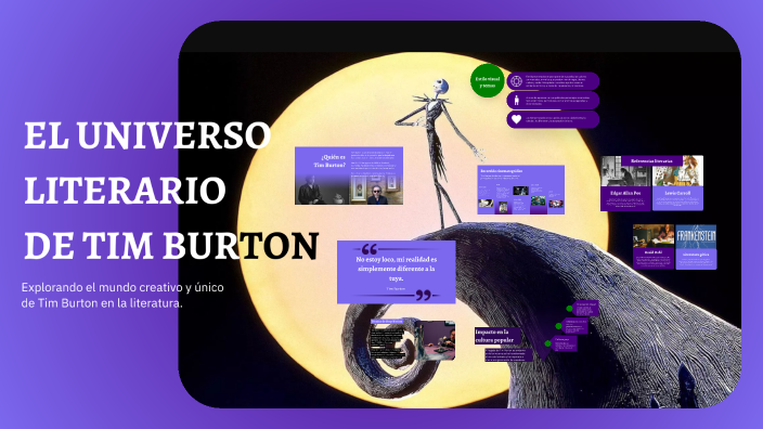 El universo literario de Tim Burton by Carmen Sánchez Tamarit on Prezi