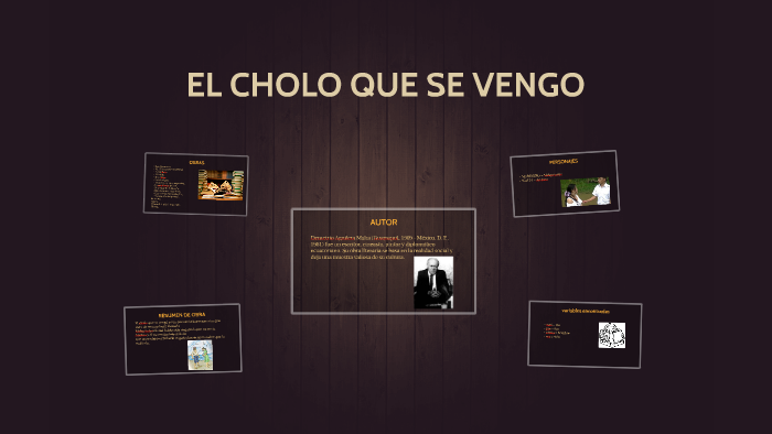 EL CHOLO QUE SE VENGO by on Prezi